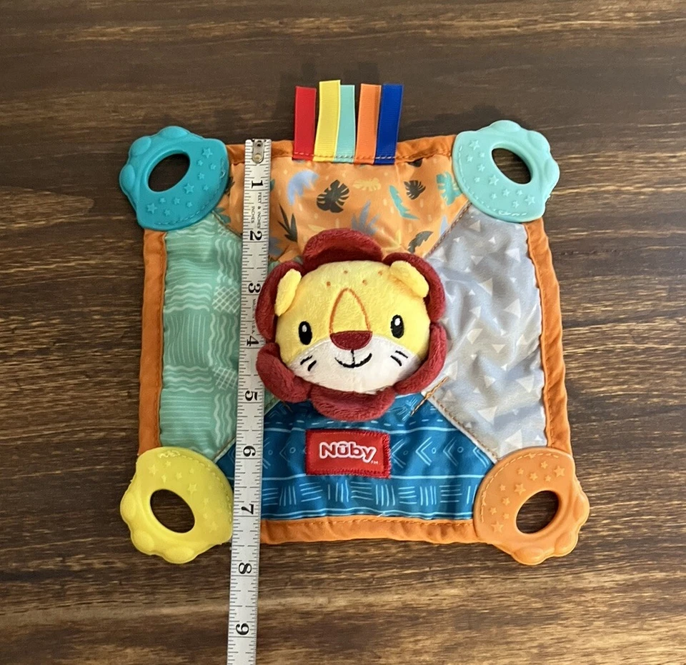Nuby Comfort Teething Lion - 7.5” Interactive Teether 2022 - Image 2 of 4