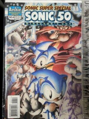 SONIC The HEDGEHOG SUPER SPECIAL Comic Book 1998 #6 SONIC 50 DIRECTORS CUT n/m