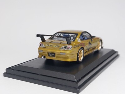 DISM 1/43 TOP SECRET Nissan Silvia S15 2003 (Gold) D1 GRAND