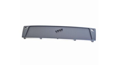 Original Audi A7 Sportback Licence plate holder black-glossy
