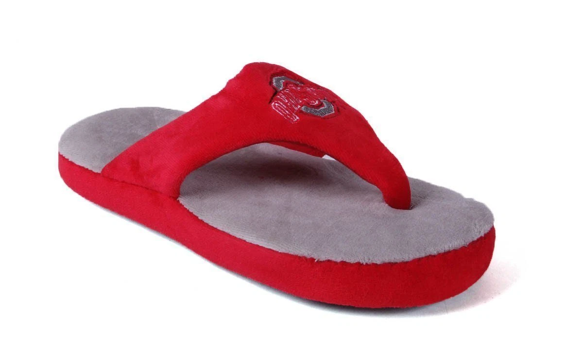 Ohio State Buckeyes Comfy Feet Flip Flop Slippers eBay