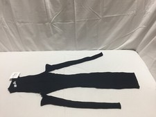 B1117 DREAMLUNA Making Moves Sweater Mini Dress Black Womens Size Small