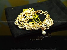 INVICTA ELEMENTS GOLD BRACELET 210MM WOMEN - MODEL 34918