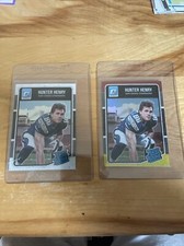 2016 Donruss Optic Hunter Henry Rated Rookie Pair 