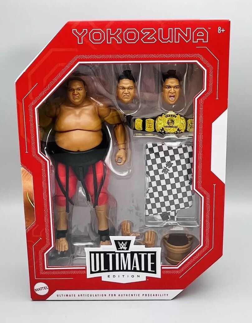 WWE Ultimate Edition Yokozuna Action Figure The Bloodline Mattel WWE Ultimate Edition Yokozuna Action Figure The Bloodline Mattel