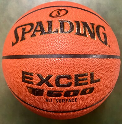 Ballon De Basket Spalding TF-500 Composite - Taille 6 Et 7, Pour Intérieur Et Extérieur, 690g, Grip Optimal