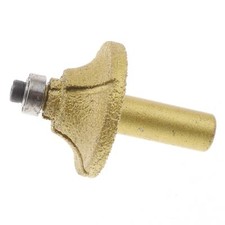 60 Grit 42mm Diamond BRAZED Wheel Router Bit