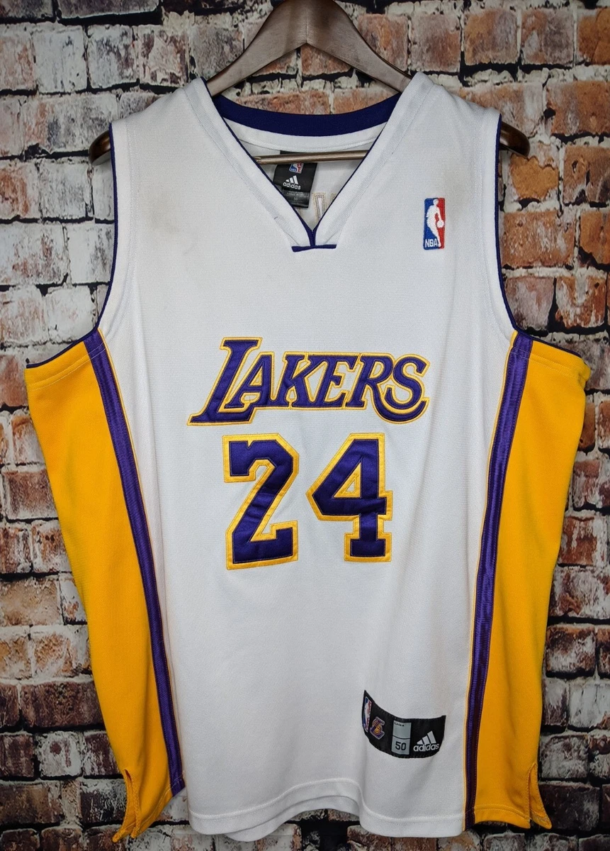 Adidas Authentic NBA Jersey LA Lakers Kobe Bryant Retirement Size 50 XL  Stitched