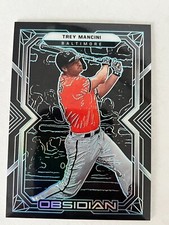 TREY MANCINI 2022 Panini Chronicles Baseball Obsidian Carolina Blue