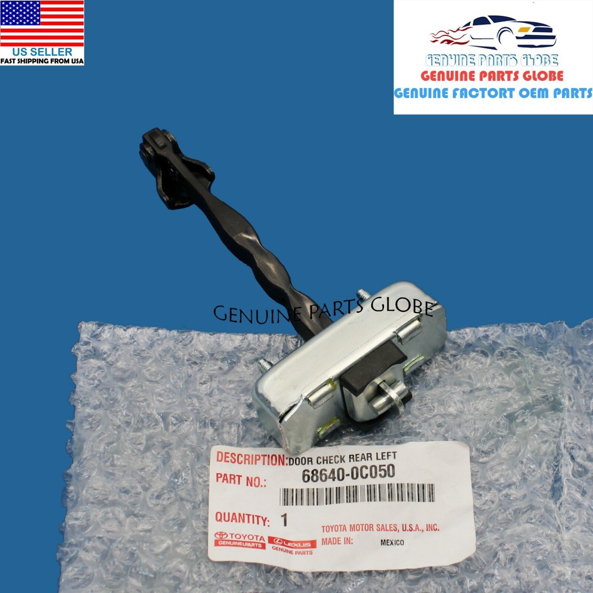 GENUINE OEM TOYOTA 08-21 SEQUOIA|07-21 TUNDRA LEFT REAR DOOR CHECK
