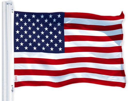 G128 Combo Pack: American USA Flag & Turkey Flag 3x5 Ft, Both Printed 150D Poly - 第 6/8 張圖片