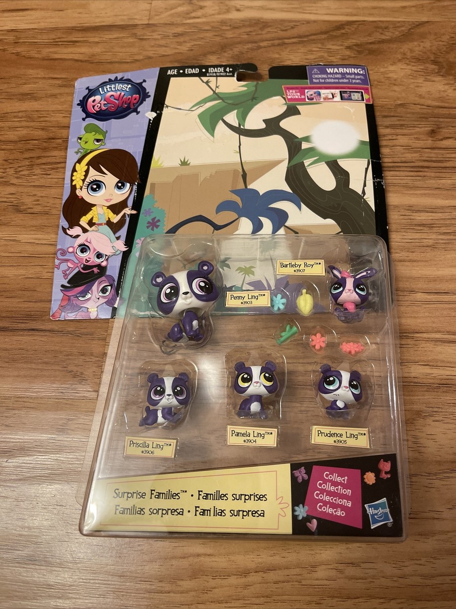 Littlest Pet Shop Surprise Families Panda Ling B1958 Hasbro 3903-3907