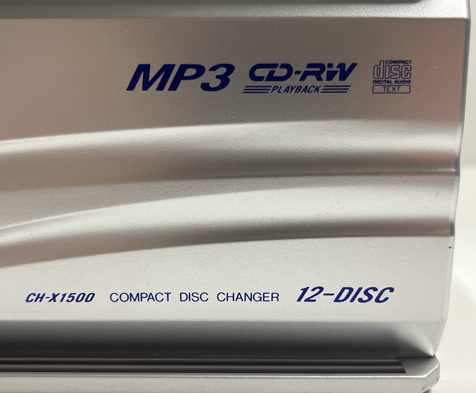 JVC In Car 12 Disc CD Changer Model CHX1500 With Cartridge (Untested) eBay