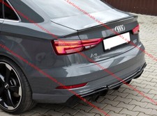 SOTTOPARAURTI POSTERIORE / DIFFUSORE AUDI A3 8V S-LINE BERLINA / CABRIO 2016-20
