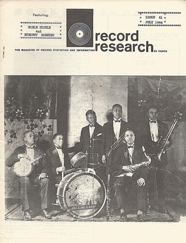 GREAT JAZZ~BLUES~FOLK~R&B~GOSPEL ARTISTS~RECORD RESEARCH MAGAZINE~ISSUE #61 1964 - Picture 1 of 2
