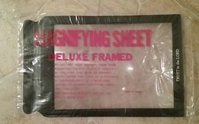 DELUXE FRAMED MAGNIFYING SHEET