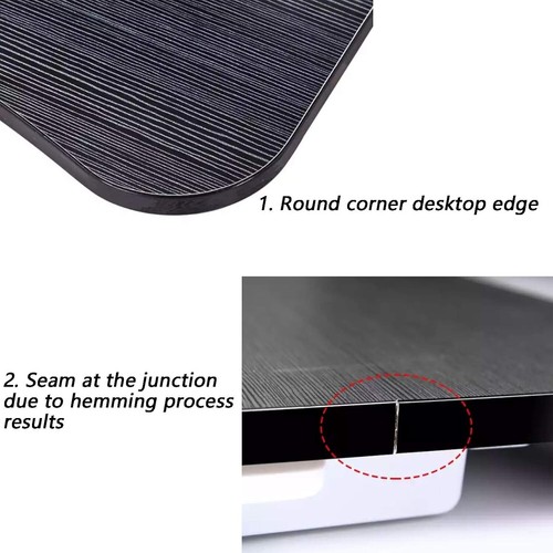 Extra Wide Portable Laptop Tray - Non-Slip Foldable Table for Work & Meals - Picture 9 of 9