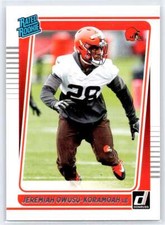 2021 Donruss #326 Jeremiah Owusu-Koramoah
