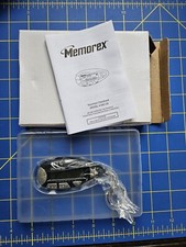 NOS NIB Memorex Data Bank Keychain MB130 Clock Time Stopwatch, Phone Directory