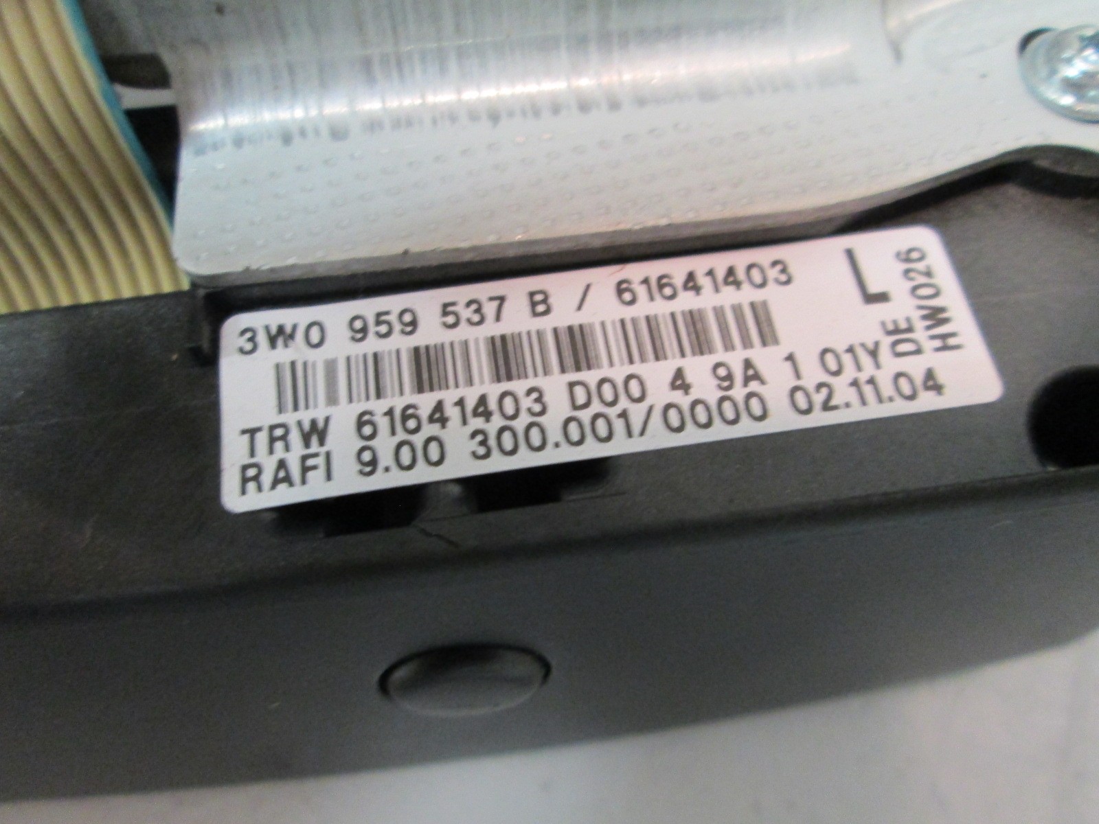 Bentley Continental GT 05 - Steering Wheel Switch Pack # 3W0959537B