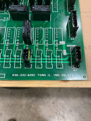 USED  035-232-625C TONGIL ELECTRICAL BOARD FOR TNV-80 CNC MILL