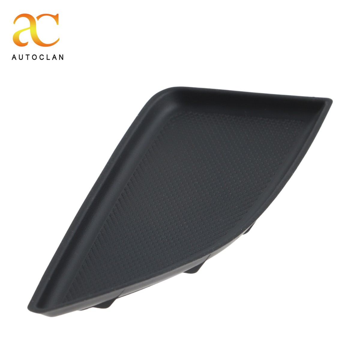 Black Left Side Inner Door Mat Handle Cover Recess for 2017-2021