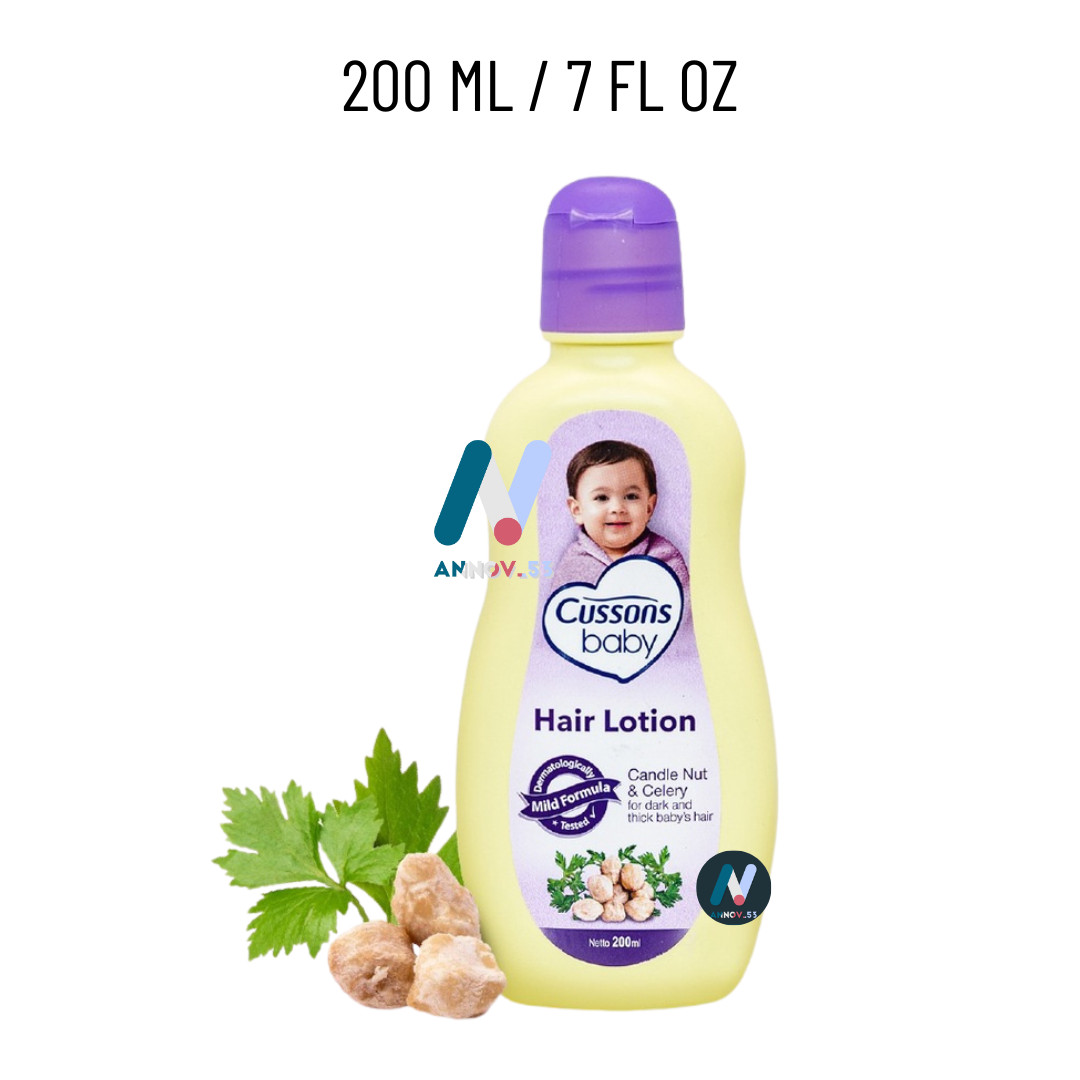 CUSSONS BABY Haarlotion Sellerie Candlenut Growth Nourish Thickening Hair 200 ML