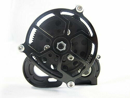 INTEGY Billet Machined Motor Heatsink & Spur Gear Cover For Axial SCX-10 RC Trucks - Cooling Upgrade Part