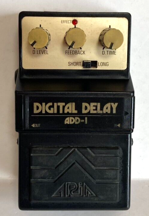 Aria ADD-1 DIGITAL DELAY Guitar Effects Pedal 90s Made In Japan