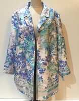 Allison Daley Women Plus Floral Print Open Front Polyester Shirt Sz 20w $64 Allison Daley Women Plus Floral Print Open Front Polyester Shirt Sz 20w $64
