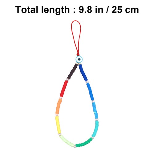 Handy Kette Armband Mit Handyanhänger Perlenbesetztes Handy-Schlüsselband - Zdjęcie 12 z 12