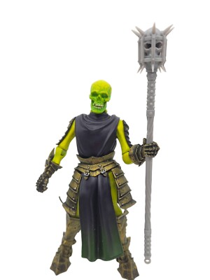 Custom 3d Printed Necro Skull Staff For Mythic Legions 1/12 Scale Figure 