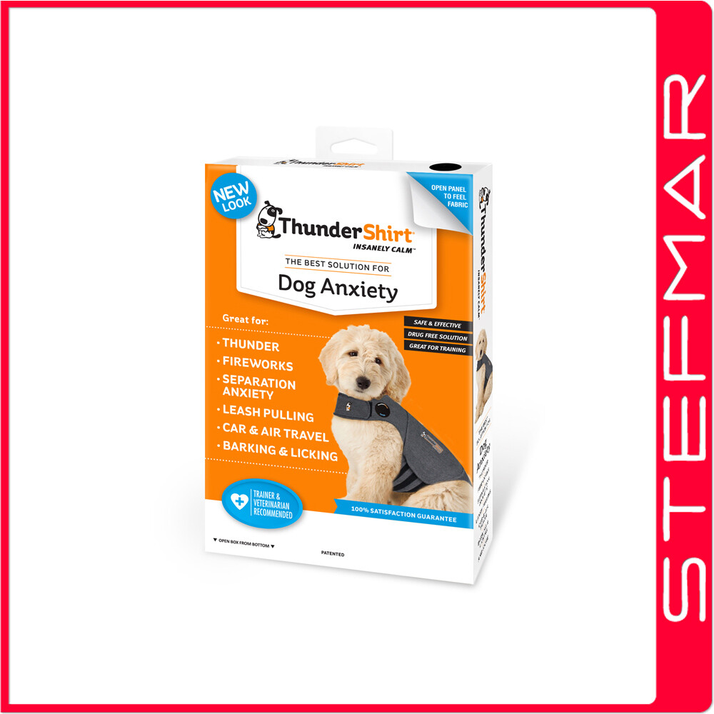 Thundershirt for Dogs Grey XLarge Chest Size 3037" eBay