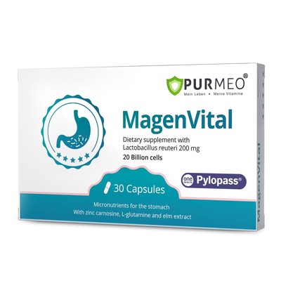5 in 1 High Potency Alternative Treatment for H. Pylori - 1 Per Day - Relieve...