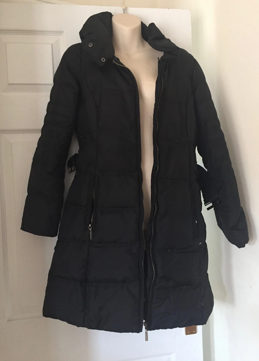 manteau zara noir femme