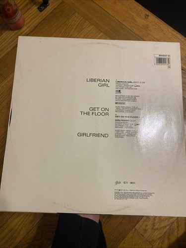 Michael Jackson ‎– Liberian Girl (1989) Epic ‎– 654947 2 UK record Never Played - Bild 2 von 4