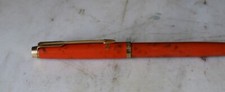 RARE STYLO BILLE PARKER 75 LAQUE JASPER RED MARBREE &