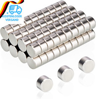 Goldrock 80 StüCk Mini Magnete Rund, Kleine, 5X3Mm, Neodym,KüHlschrank Magnete Z