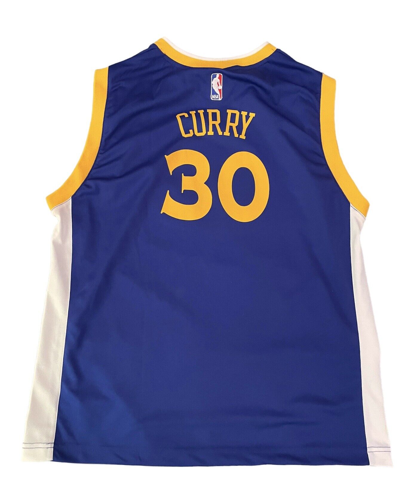 100% Authentic Golden State Warriors Steph Curry #30 Adidas Jersey Youth XL