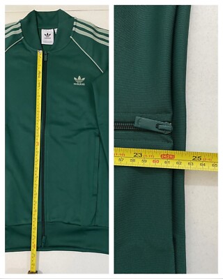 adidas gazelle silver green womens Adidas Originals Adidas Originals Adicolor Velour Superstar Track Top  Jersey JX1564 Green Men Women main image 0