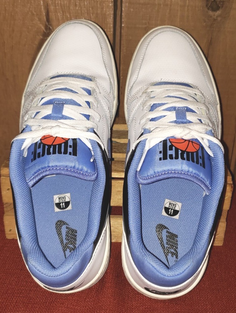 Nike Full Force Low Polar Blue/Sail White/Black FB1362-100 Nike Full Force Low Polar Blue/Sail White/Black FB1362-100