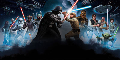 Star Wars Good vs. Evil - CANVAS OR PRINT WALL ART | eBay