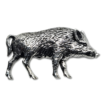 Wildschwein Zinn Pin Anstecker Brosche Schwein Schwein Tier Mantel Hut Krawatte Revers Schmuck