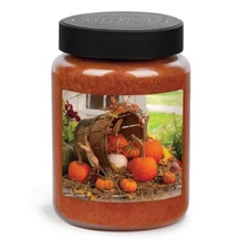 CROSSROADS Maple Pumpkin Donut Scented Artwork Candle | 26 Ounce
