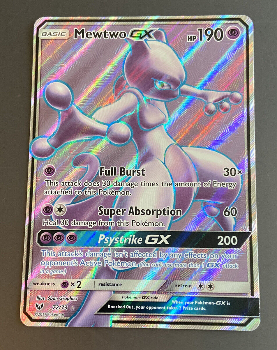 Carta Pokemon Mewtwo GX Português Original Copag 72/73 ou 31/68