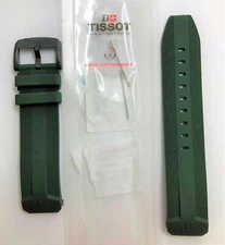 Original Tissot T-Touch Expert SOLAR T091420A Green Silicone Watch Band Strap