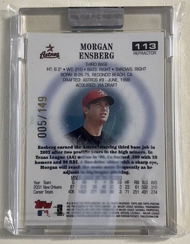 2002 TOPPS Pristine "Encased" UPICK Refractor Cards: #1-165 Pr: xxx/149 - Picture 31 of 41