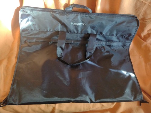 Suit Supply Kleideranzug Tasche Hülle Träger dunkelblau ca. 130cm
