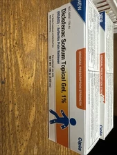 Generic Arthritis Pain Diclofnac Gel 1% 100grams Pack Of 2 Boxes 