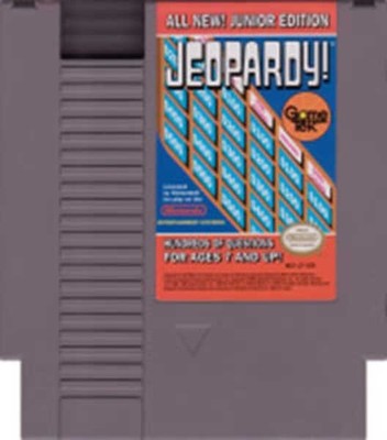 Jeopardy Junior Edition - NES Nintendo Game